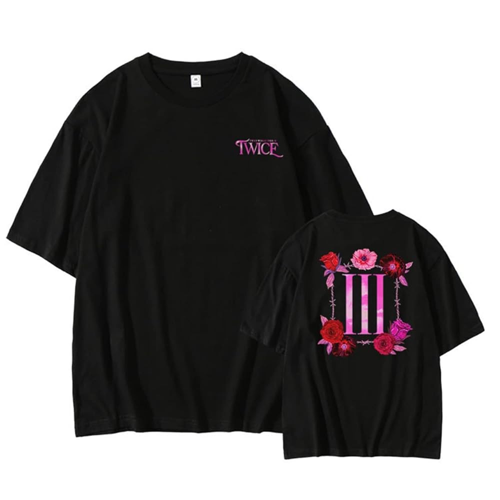 Amazon.co.jp: TWICE tシャツ 半袖 トワイスコンサートツアー